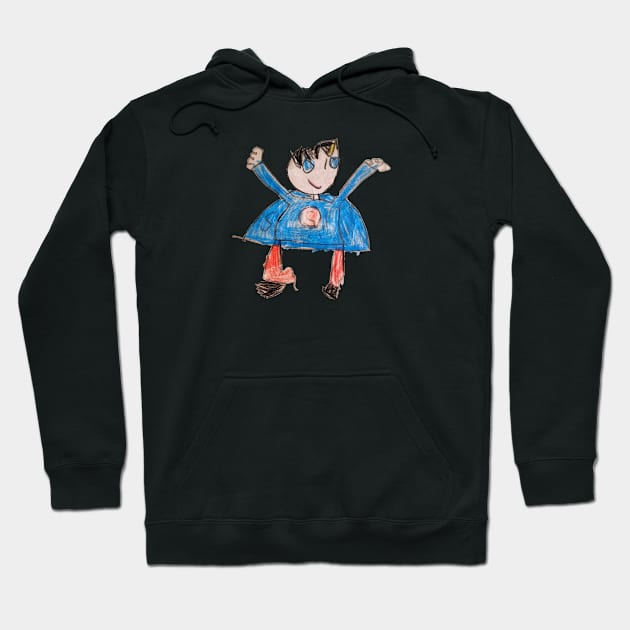 super brother Hoodie by Angel Rivas